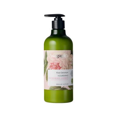 Ausganica Organic Rose Geranium Nourishing Hand/Body Lotion 500ml